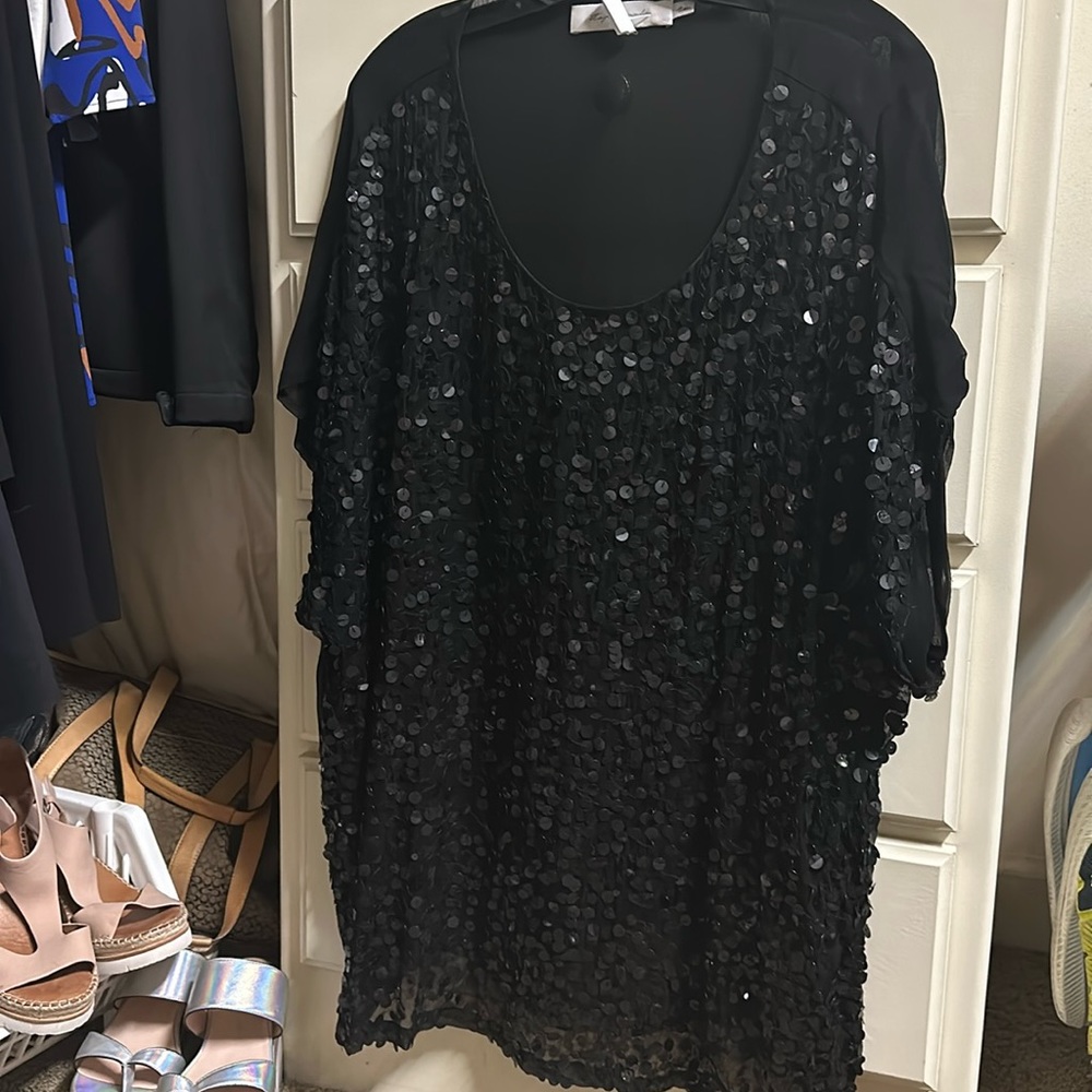 Designer Tbagslosangeles. Sequin tunic